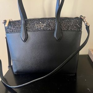 Kaye Spade Flash glitter satchel     New without tags